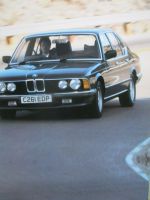 BMW 728i 732i 735i E23 Rechtslenker September 1985