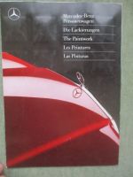 Mercedes Benz Personenwagen Lackierungen November 1988