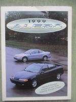 Oldsmobile Alero 1999 USA Pressemappe