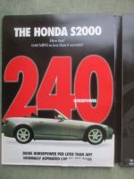 Honda Pressemappe S2000 1999