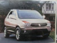 Buick Rendezvous Pressemappe +Dias February 2001