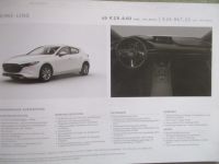 Mazda 3 (BP) Preisliste Januar 2025