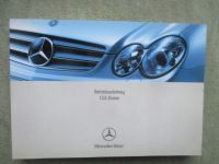 Mercedes Benz CLK-Klasse W209 Bordbuch 2005