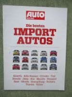 Auto Zeitung Import Autos Sonderheft