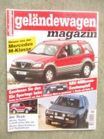 geländewagen magazin November 1996