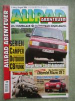 Allrad Abenteuer August 1996