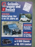 geländewagen magazin und Freizeit Juni 1999