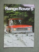 Range Rover S Prospekt Generation I -1985