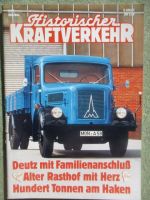 Historischer Kraftverkehr 5/1994