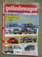 geländewagen magazin März 1999