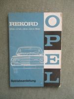 Opel Rekord C Betriebsanleitung Juni 1967
