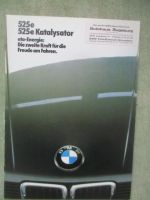 BMW 525e +Katalysator E28 März 1985