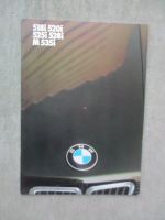 BMW 518i 520i 525i 528i M535i E28 Rechtslenker März 1985