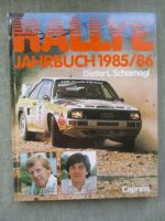Copress Dieter L. Scharnagl Rallye Jahrbuch 1985/86