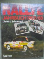 Copress Dieter L. Scharnagl  Rallye Jahrbuch 1987/88 NEU