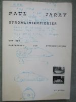 HP. Bröhl Paul Jaray Stromlinienpionier