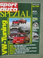 sport auto Spezial VW-Tuning 1/1989