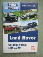 Motorbuch Verlag Matthias Pfannmüller Land Rover Geländewagen seit 1948 Typenkompass