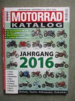 Motorrad Katalog Jahrgang 2016