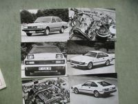 Toyota Celica Supra 2800GT +Cressida DX Diesel Pressemappe September 1981