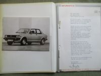 Toyota Tercel 1.Genation (L10) November 1980 Pressemappe +Fotos