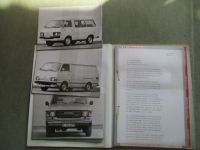 Toyota Lite-Ace Hi-Ace +Land Cruiser Station Wagon+Hardtop Pressemappe Juni 1981