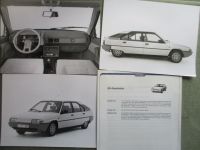 Citroen BX Pressefotos 18x24cm Format