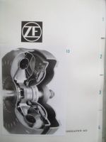 ZF Pressemappe zur IAA in Frankfurt 1983