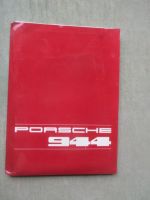 Porsche 944 Pressemappe IAA Frankfurt 1981