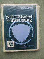 Audi NSU Wankel Entwicklung September 1971 Ordner Pressemappe