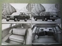 Toyota Crown Combi Deluxe Pressemappe Dezember 1980+Fotos