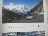 Porsche 2003 Boxster +996 Kalender +Münze Format ca.55x65cm