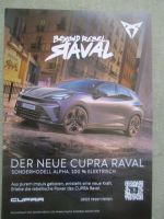 Cupra Raval Sondermodell Alpha Prospektblatt April 2026