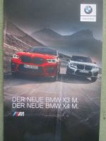 BMW X3 M F97 X4 M F98 Prospekt Januar 2019