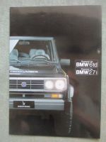 Bertone Freeclimber BMW 6td 2.7i April 1991 Katalog