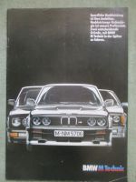 BMW M Technic Prospekt 1985
