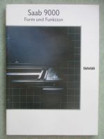 Saab 9000 Form und Funktion 1989