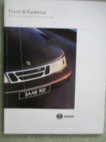 Saab 900 Form & Funktion Prospekt