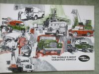 Land Rover The Worlds most Versatile Vehicle September 1971