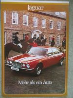 Jaguar XJ 4.2 5.3 Prospekt Deutsch