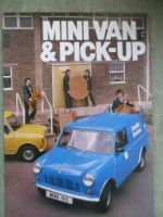 Mini Van & Pick Up Prospekt Englisch