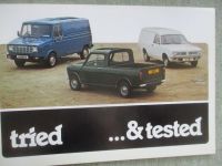 Mini Van and Pick-up 7/10 cwt Van and 10 cwt Pick-up