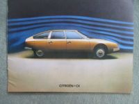 Citroen CX 2000 +2200 Prospekt Januar 1975