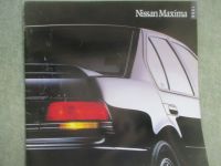 Nissan Maxima (J30) Großformat Prospekt 1990 USA
