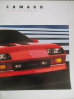 Chevrolet Camaro 1988 USA Katalog