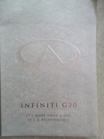 Infiniti G20 Prospektmappe USA 1993