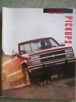 Chevrolet Pickups 1993 USA Katalog