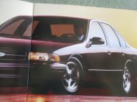 Chevrolet Impala SS 1995 USA brochure
