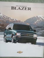Chevrolet Blazer Prospekt July 1994