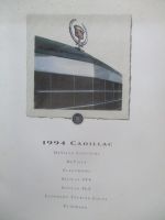 Cadillac 1994 USA Brochure
